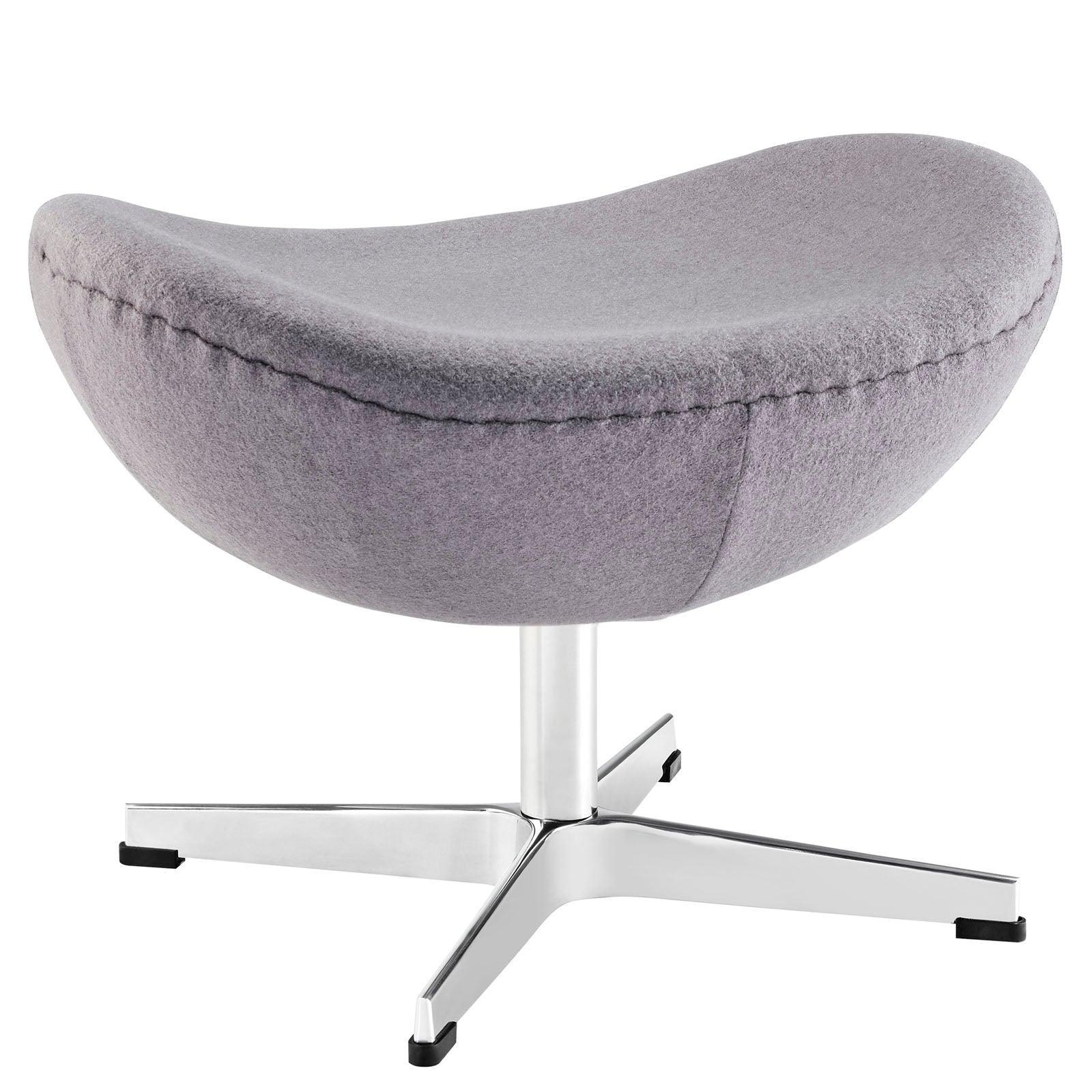 Modway Glove Wool Ottoman FredCo