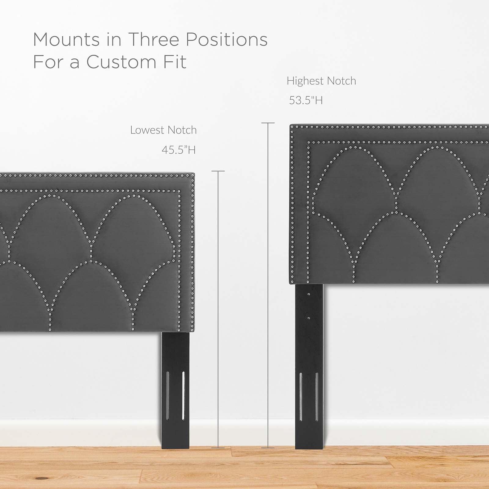 Modway Greta Performance Velvet Twin Headboard FredCo