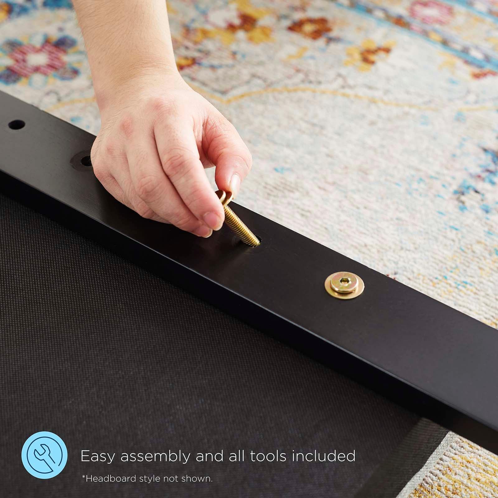 Modway Greta Performance Velvet Twin Headboard FredCo
