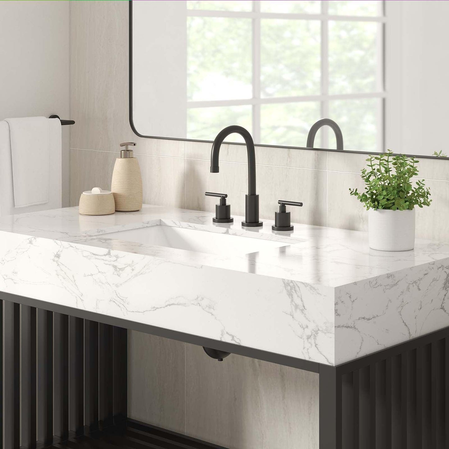 Modway Gridiron 48" Bathroom Vanity FredCo