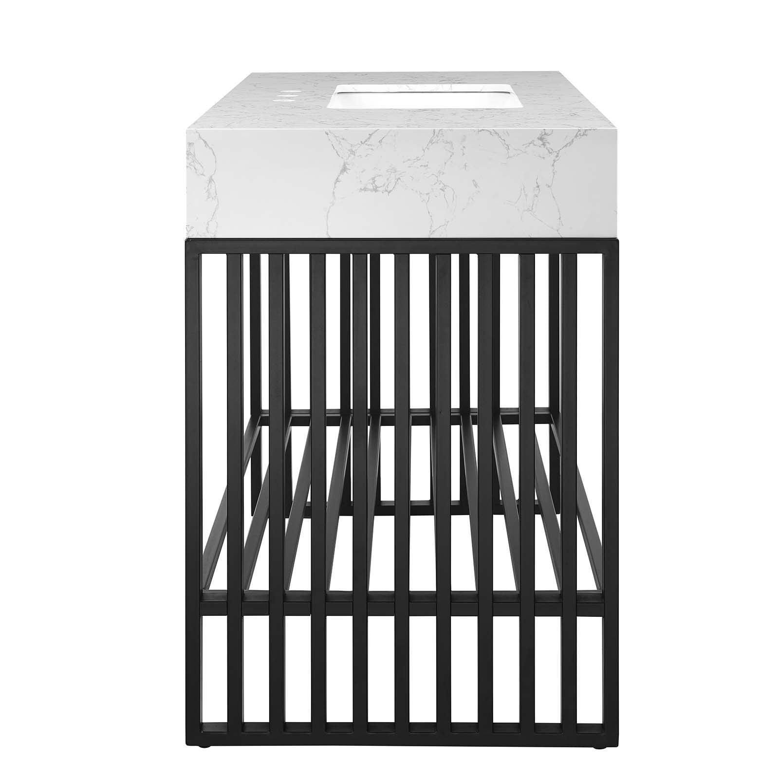 Modway Gridiron 48" Bathroom Vanity FredCo