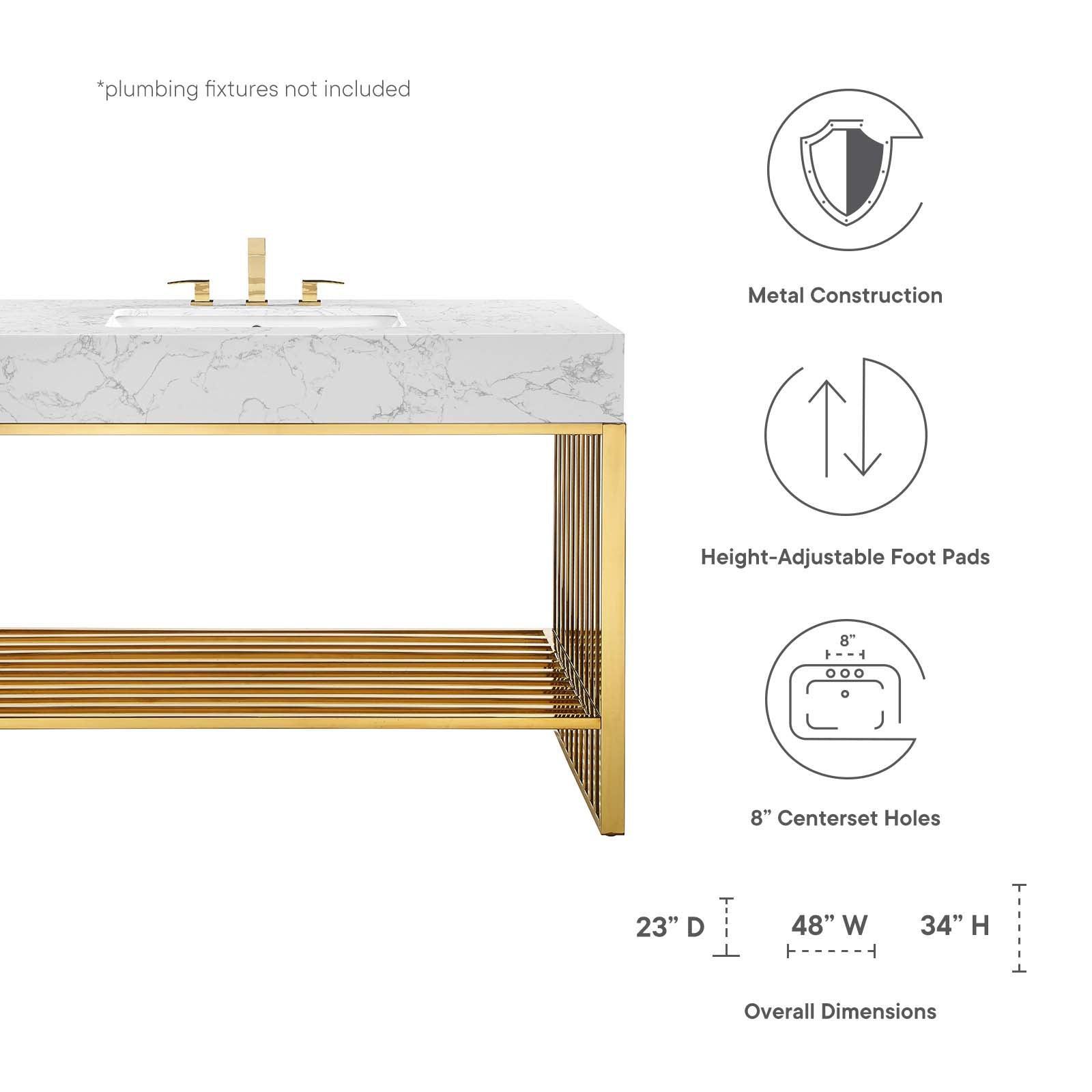 Modway Gridiron Bathroom Vanity FredCo
