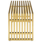 Modway Gridiron Medium Stainless Steel Bench FredCo