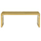 Modway Gridiron Medium Stainless Steel Bench FredCo
