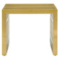 Modway Gridiron Small Stainless Steel Bench FredCo