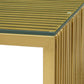 Modway Gridiron Stainless Steel Coffee Table FredCo