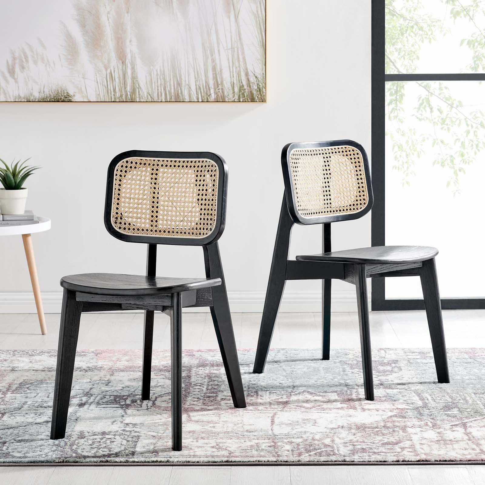 Modway Habitat Wood Dining Side Chair Set of 2 FredCo