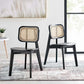 Modway Habitat Wood Dining Side Chair Set of 2 FredCo