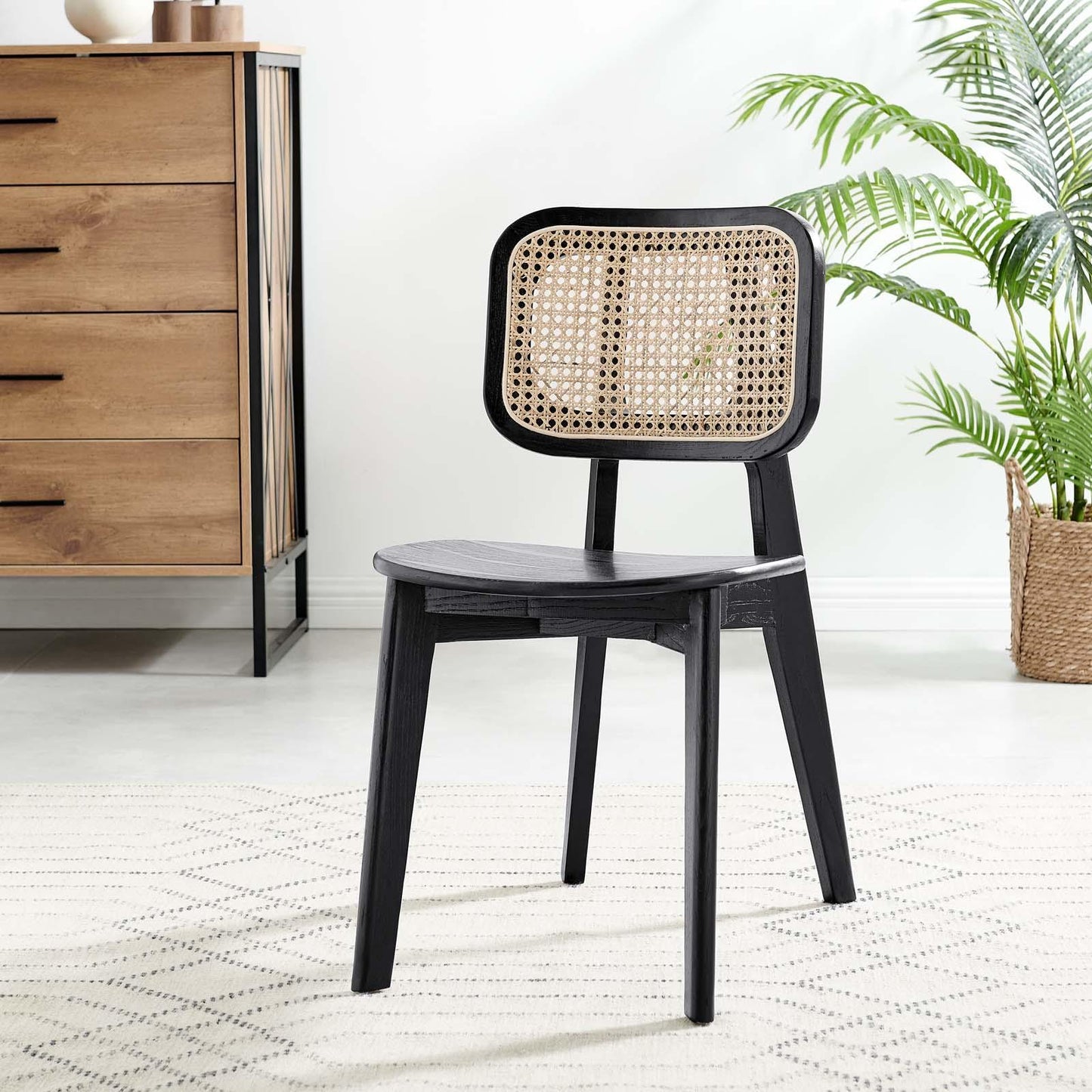 Modway Habitat Wood Dining Side Chair Set of 2 FredCo