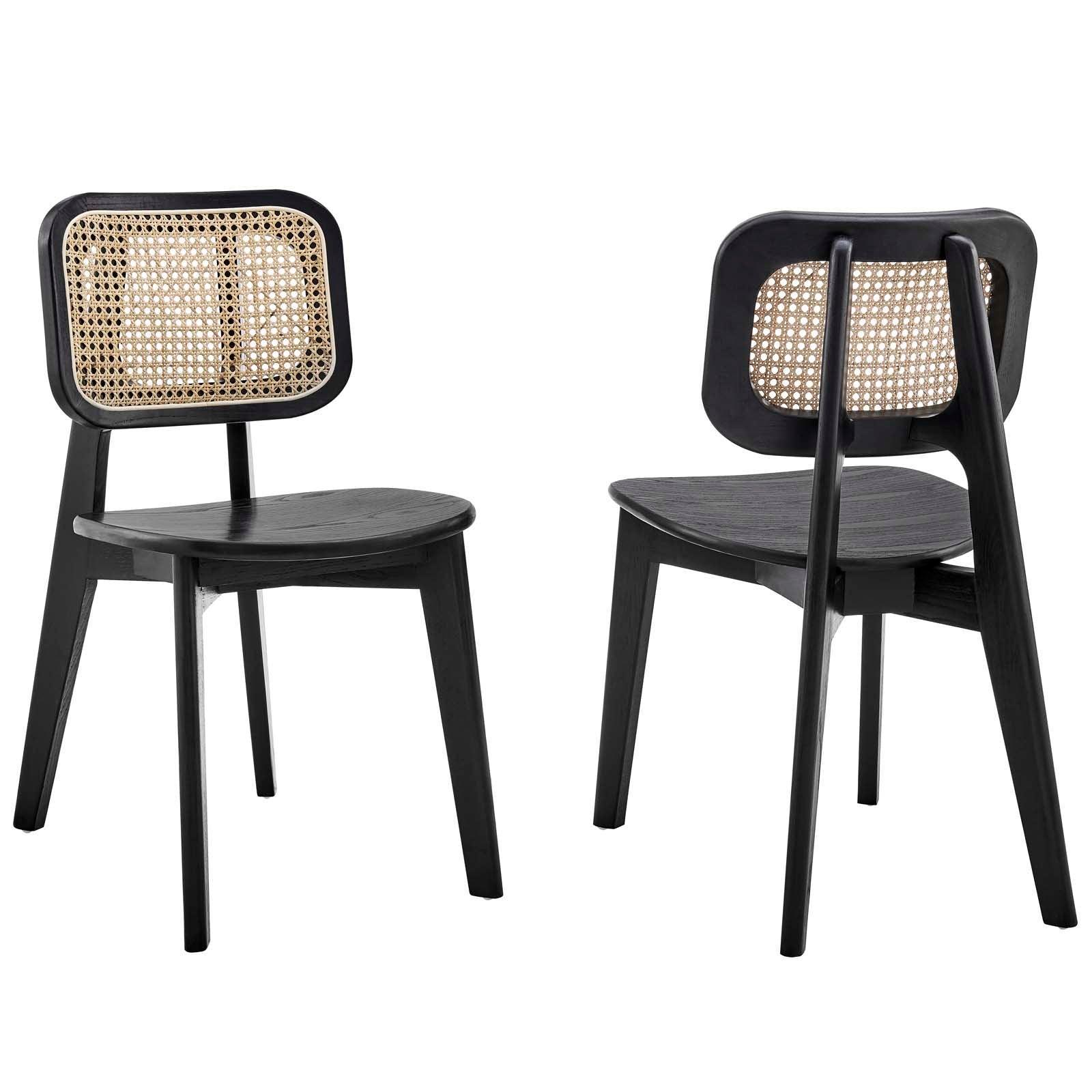 Modway Habitat Wood Dining Side Chair Set of 2 FredCo