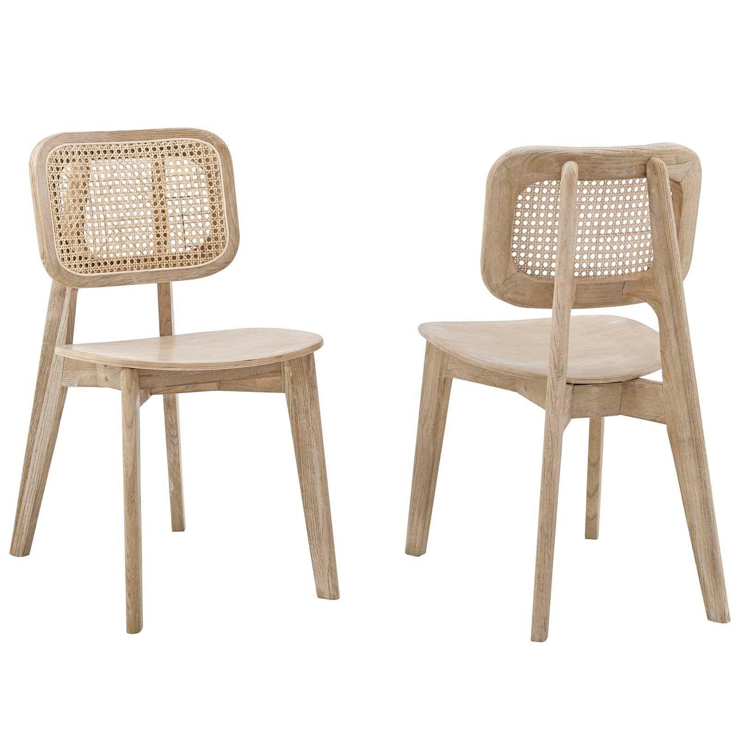 Modway Habitat Wood Dining Side Chair Set of 2 FredCo