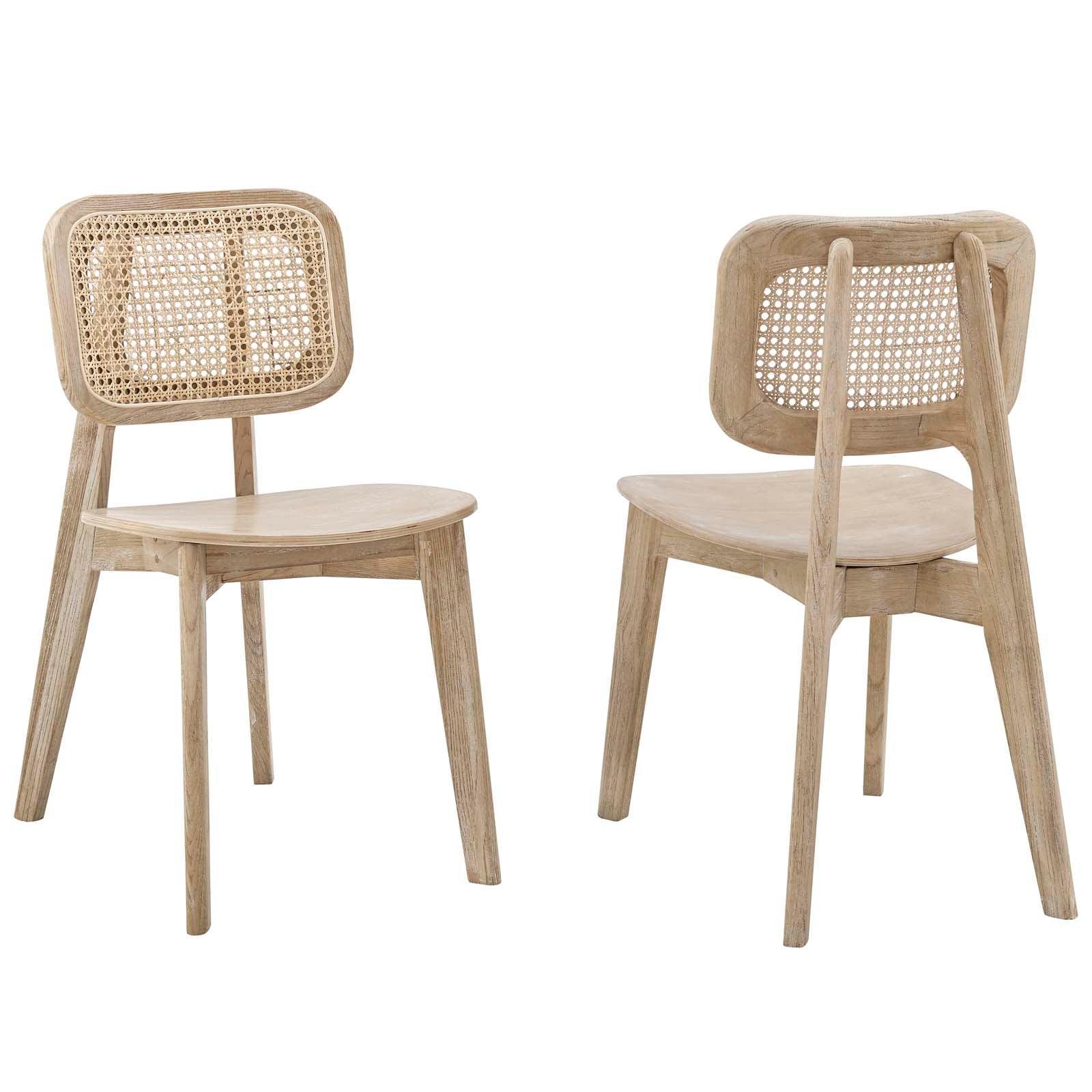 Modway Habitat Wood Dining Side Chair Set of 2 FredCo