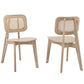 Modway Habitat Wood Dining Side Chair Set of 2 FredCo
