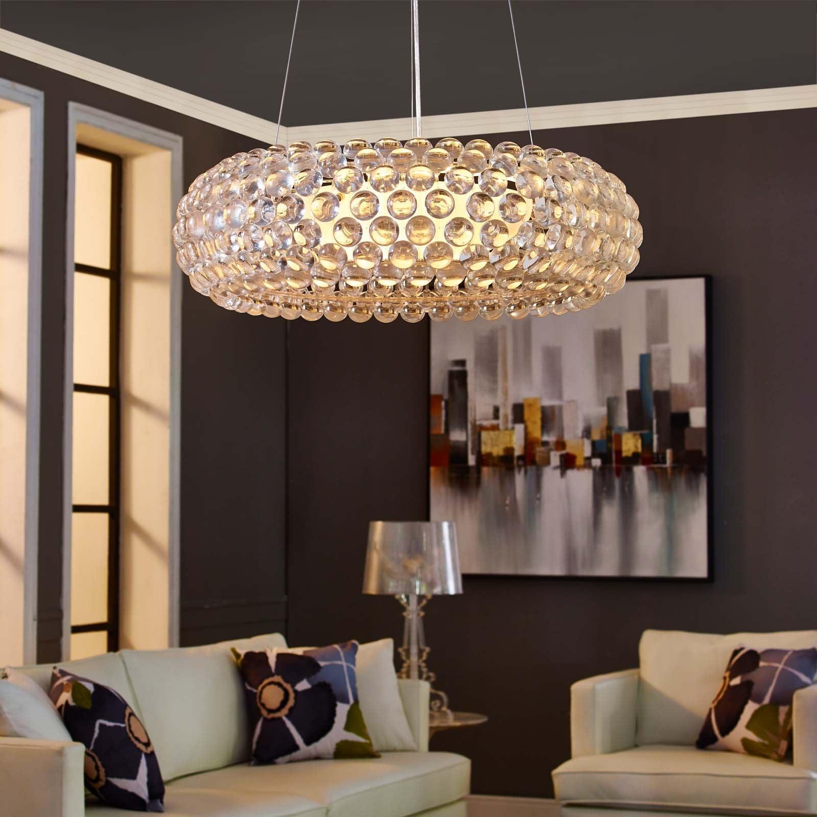 Modway Halo 25” Pendant Chandelier FredCo