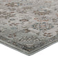 Modway Hana Distressed Vintage Floral Lattice Area Rug FredCo