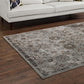 Modway Hana Distressed Vintage Floral Lattice Area Rug FredCo