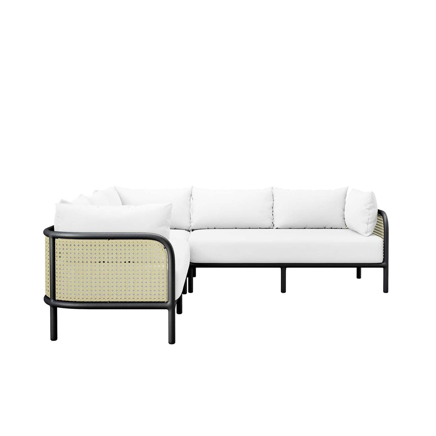 Modway Hanalei Outdoor Patio 3-Piece Sectional FredCo