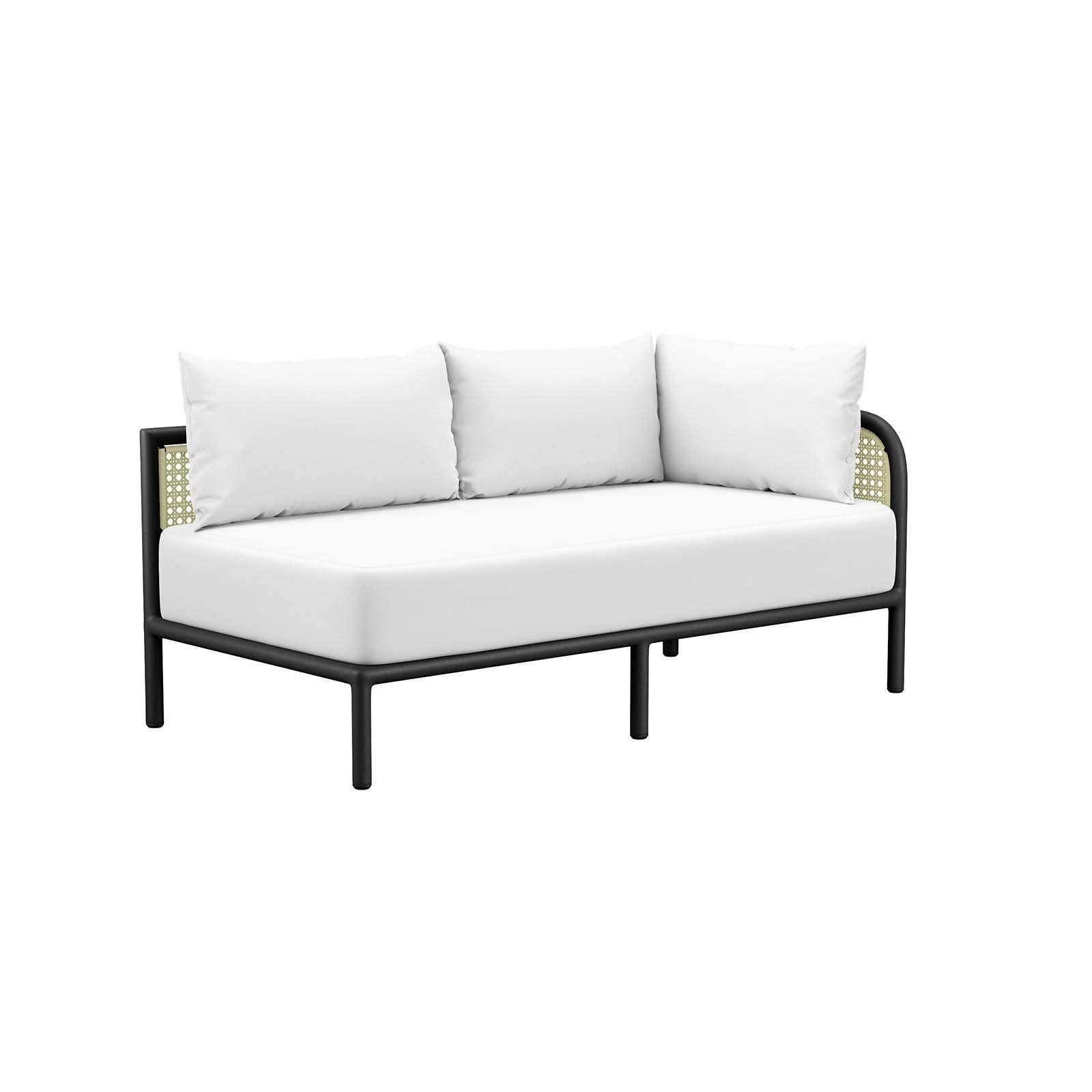 Modway Hanalei Outdoor Patio 3-Piece Sectional FredCo