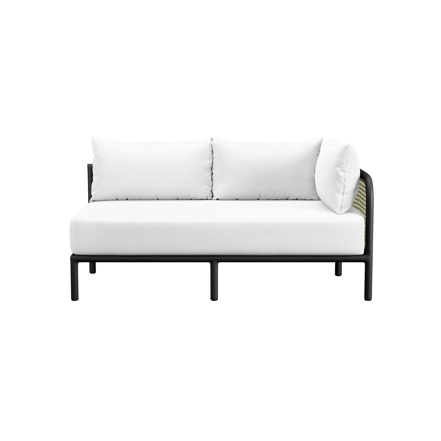 Modway Hanalei Outdoor Patio 4-Piece Sectional FredCo
