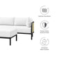 Modway Hanalei Outdoor Patio 4-Piece Sectional FredCo