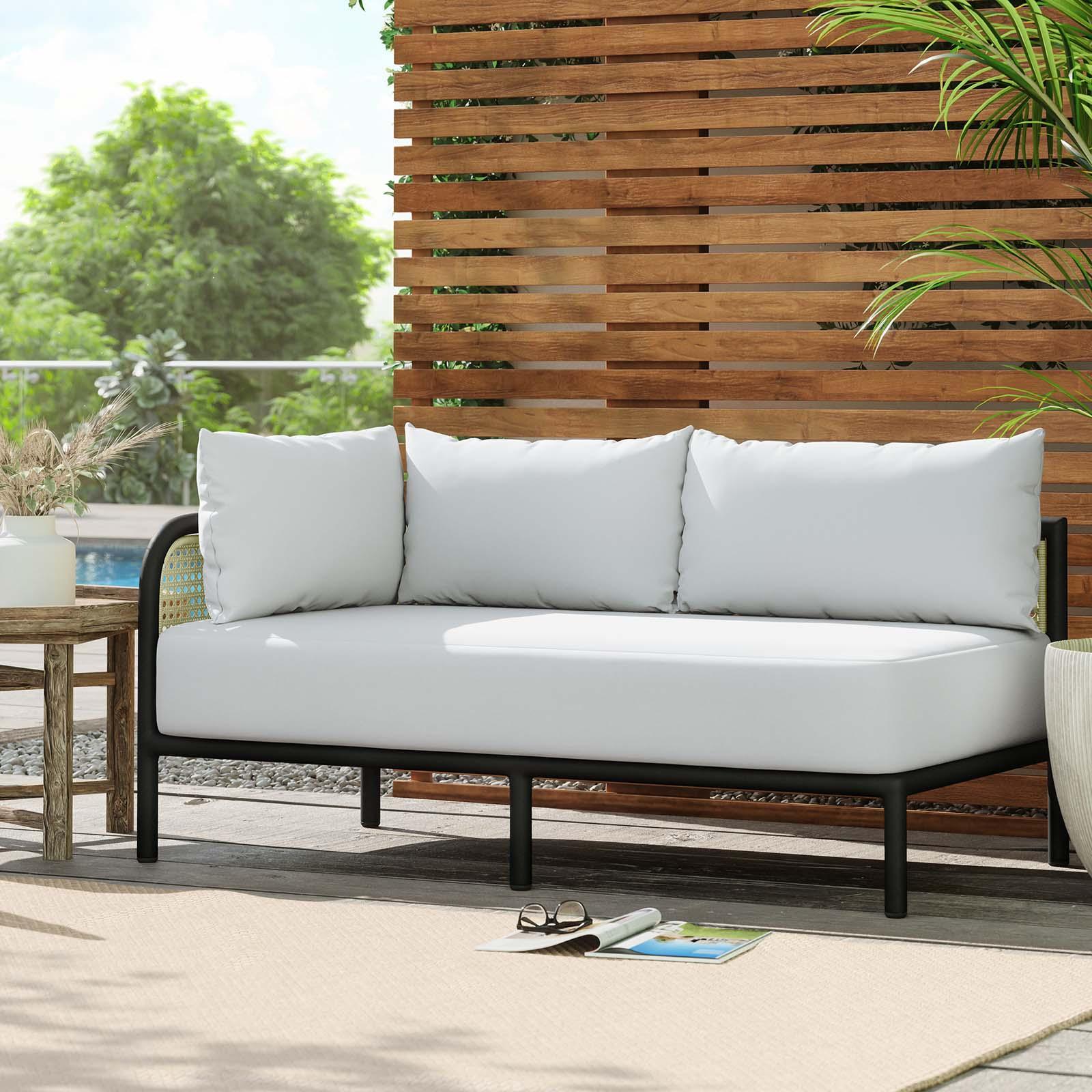 Modway Hanalei Outdoor Patio Left-Arm Loveseat FredCo