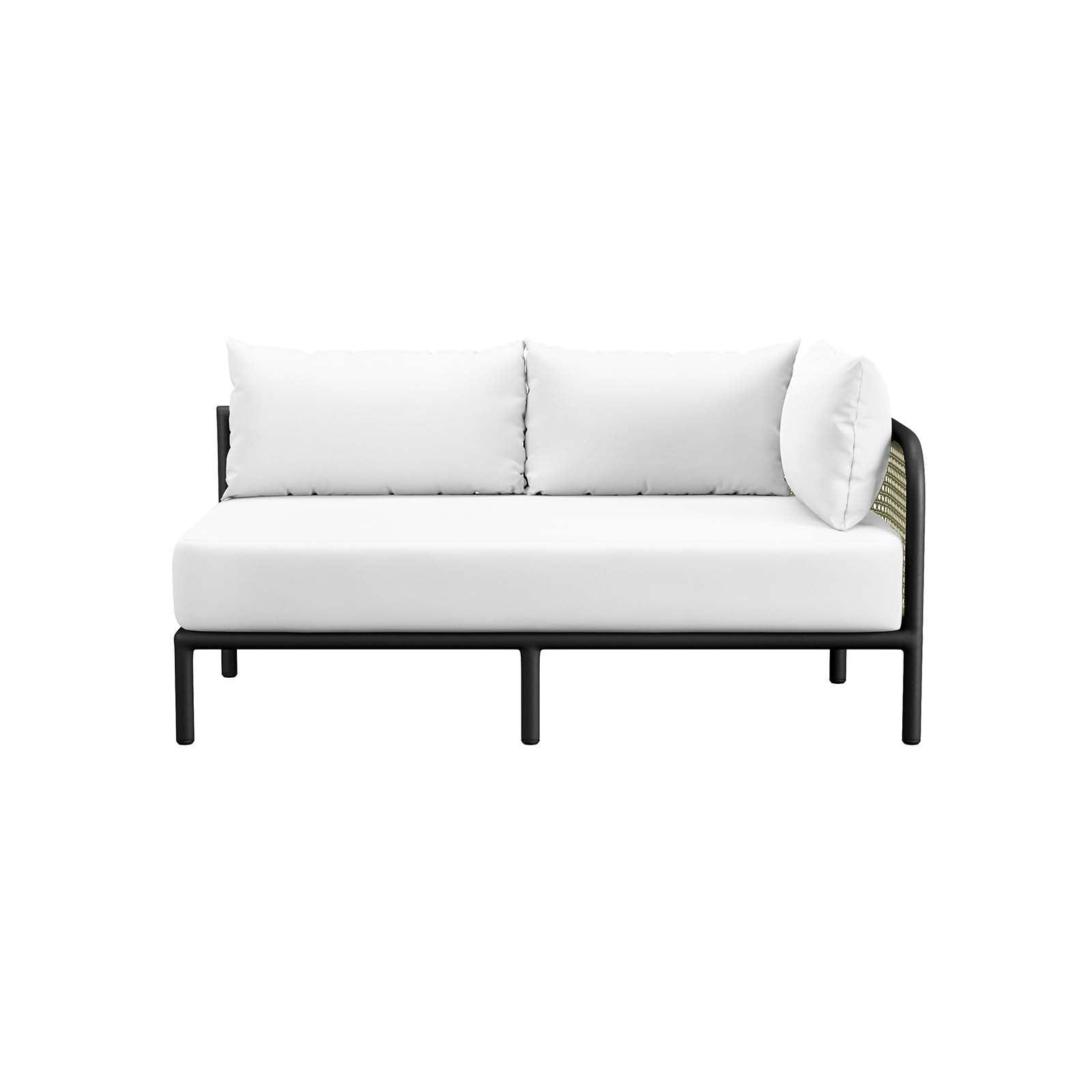Modway Hanalei Outdoor Patio Right-Arm Loveseat FredCo