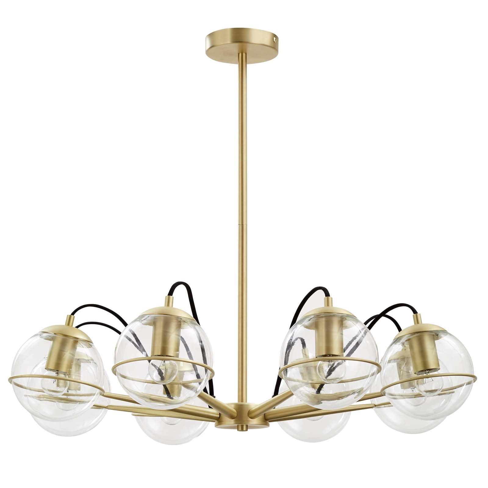 Modway Hanna 8-Light Chandelier FredCo