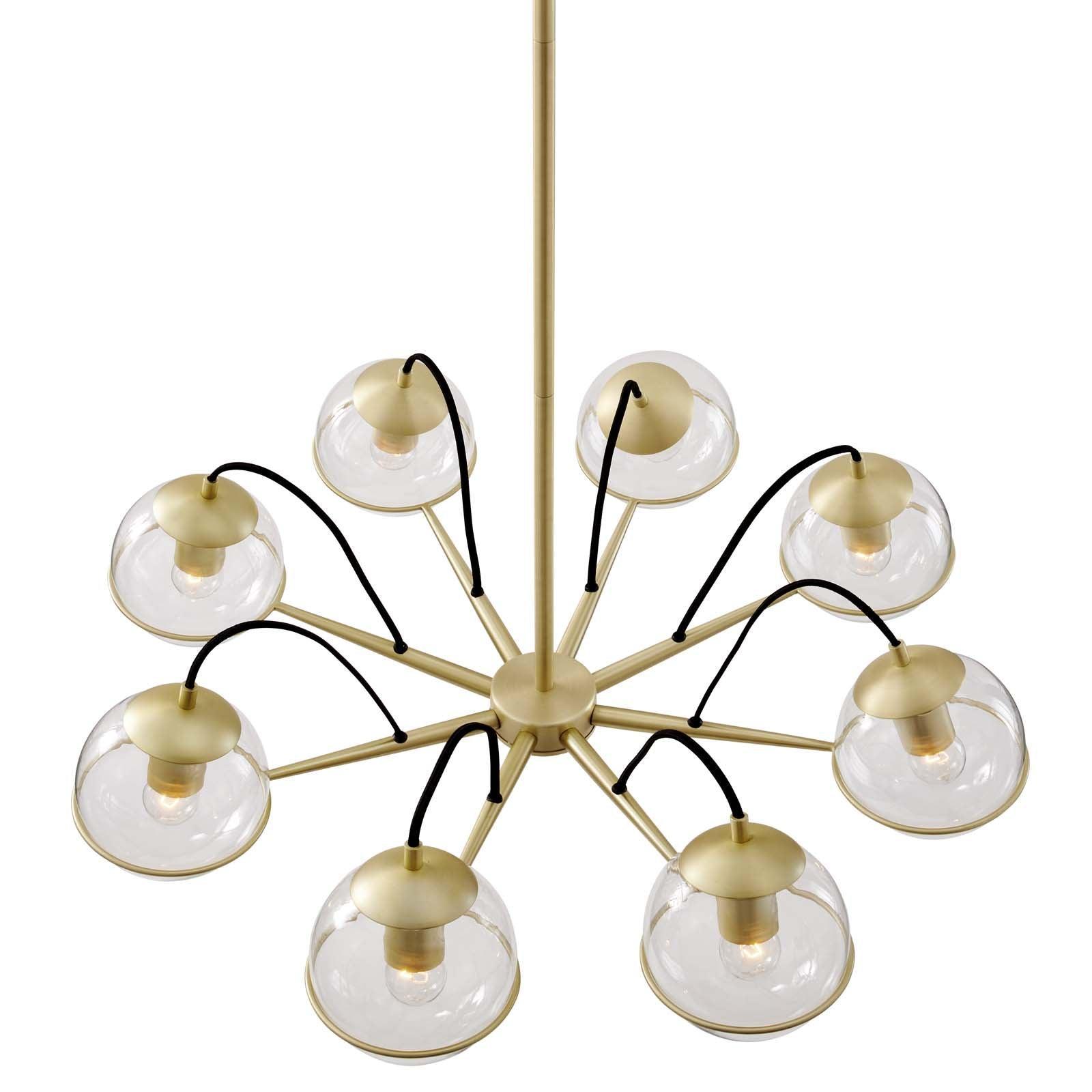 Modway Hanna 8-Light Chandelier FredCo
