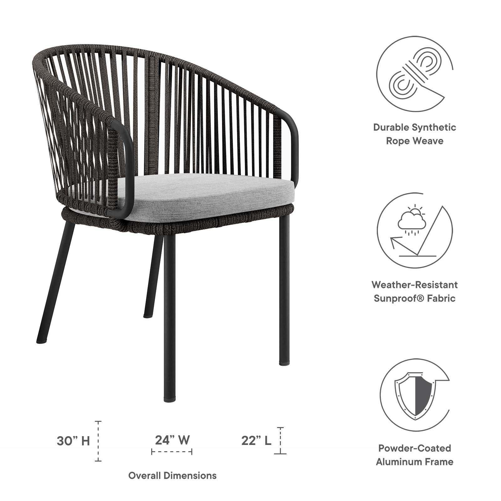 Modway Harbor Outdoor Patio Armchair FredCo