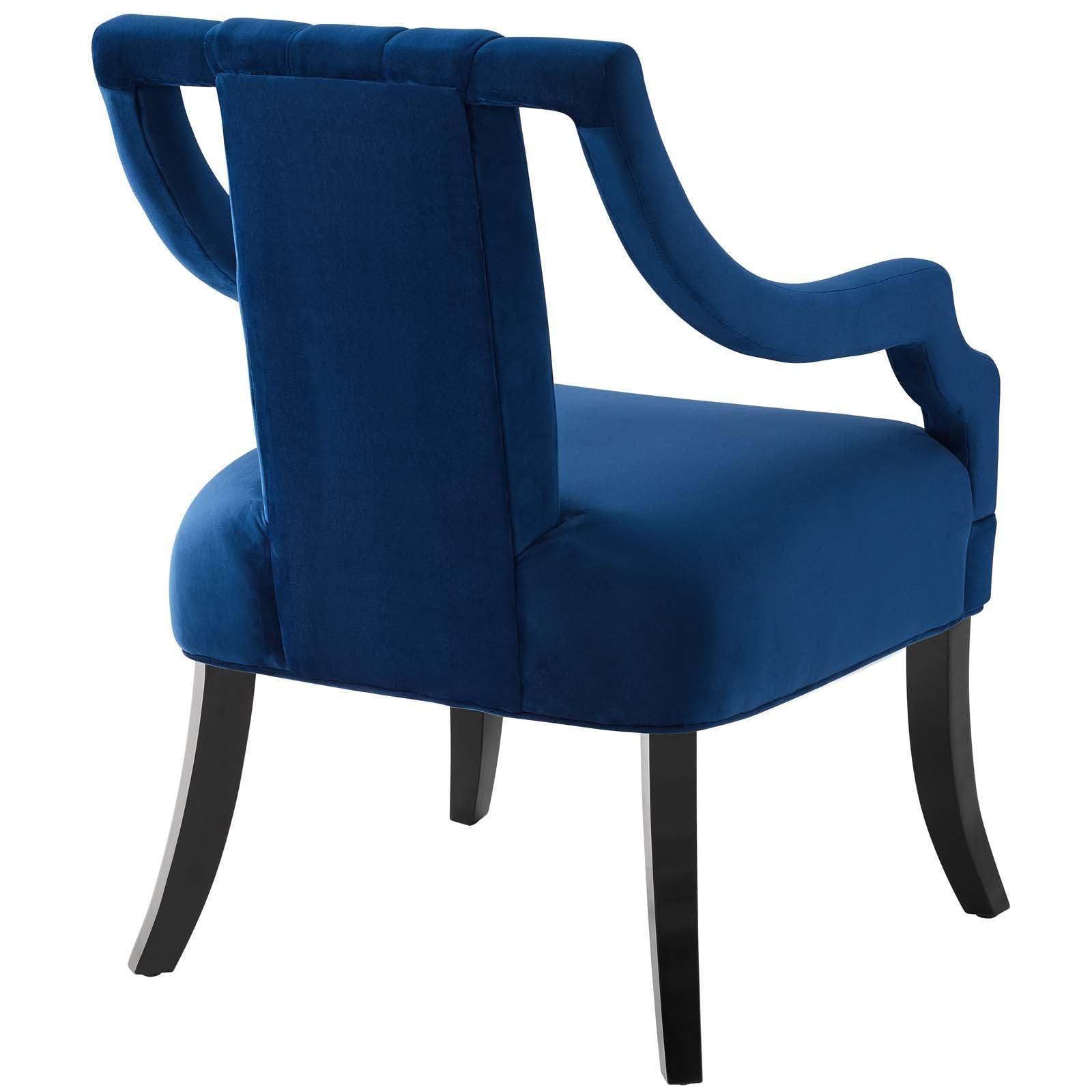 Modway Harken Accent Chair Performance Velvet Set of 2 FredCo