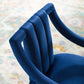 Modway Harken Performance Velvet Accent Chair FredCo