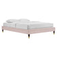 Modway Harlow King Performance Velvet Platform Bed Frame FredCo