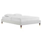 Modway Harlow Twin Performance Velvet Platform Bed Frame FredCo