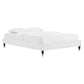 Modway Harlow Twin Performance Velvet Platform Bed Frame FredCo