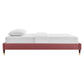Modway Harlow Twin Performance Velvet Platform Bed Frame FredCo