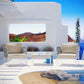Modway Harmony 3 Piece Outdoor Patio Aluminum Sectional Sofa Set FredCo