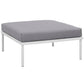Modway Harmony 8 Piece Outdoor Patio Aluminum Sectional Sofa Set, EEI-2624 FredCo