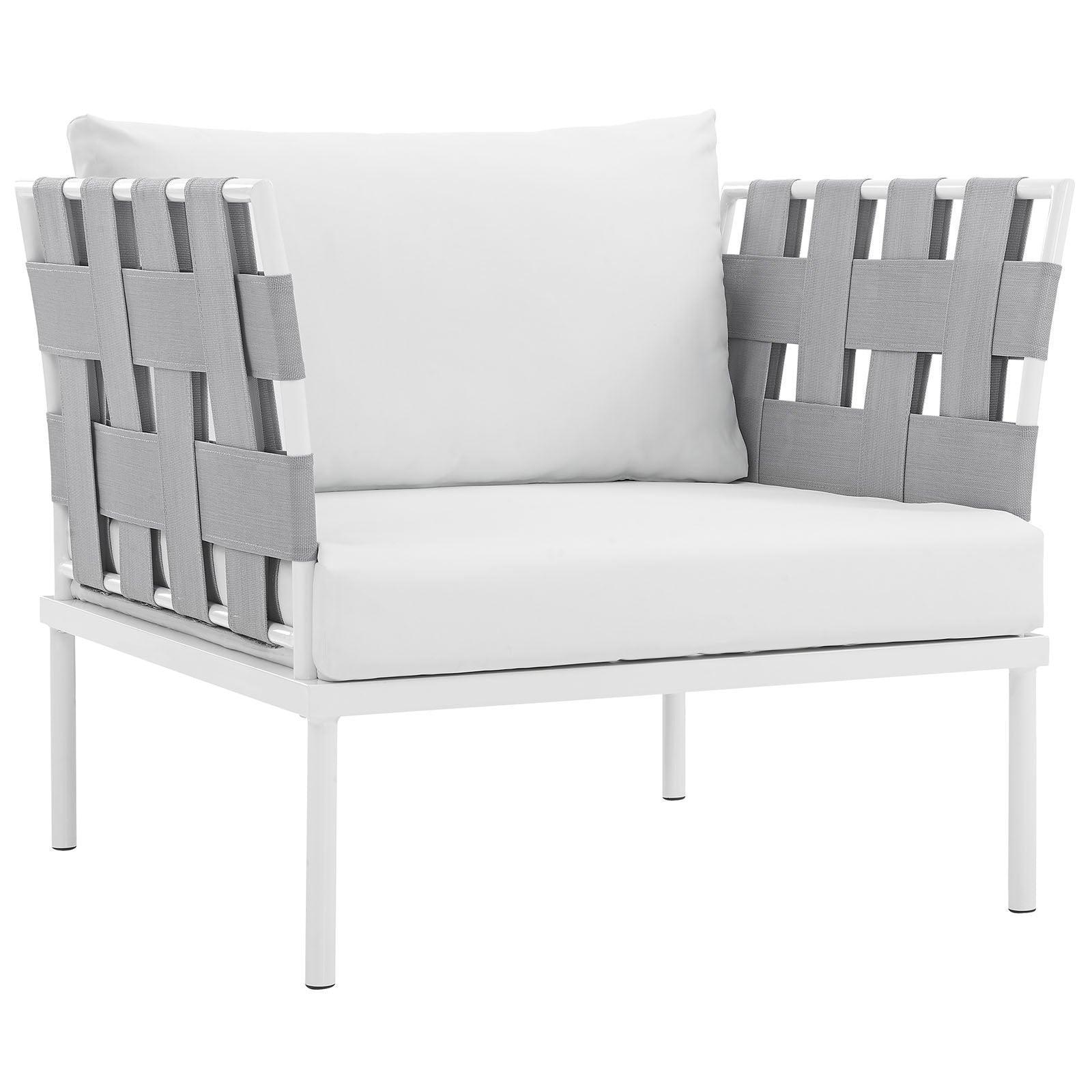 Modway Harmony Outdoor Patio Aluminum Armchair FredCo