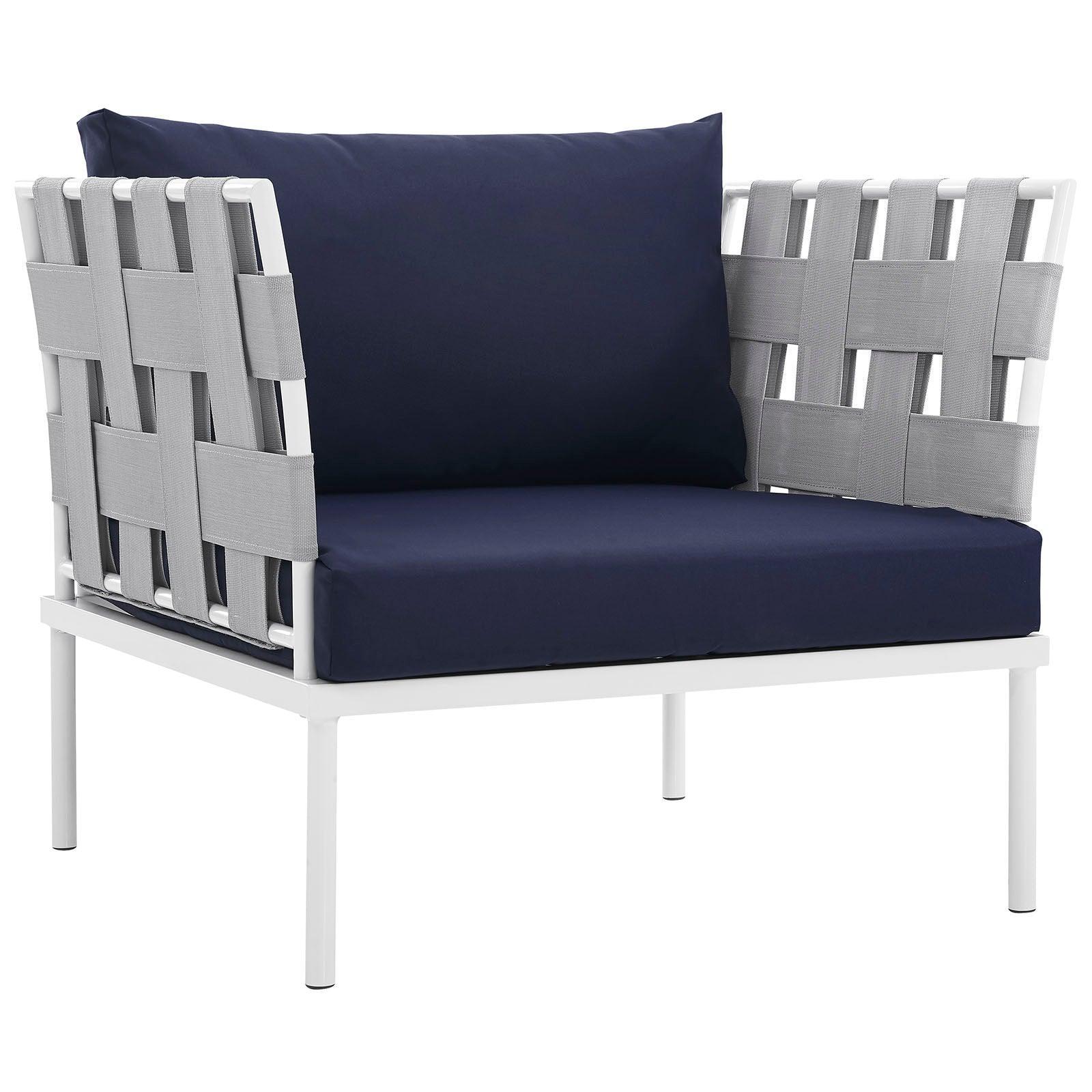 Modway Harmony Outdoor Patio Aluminum Armchair FredCo
