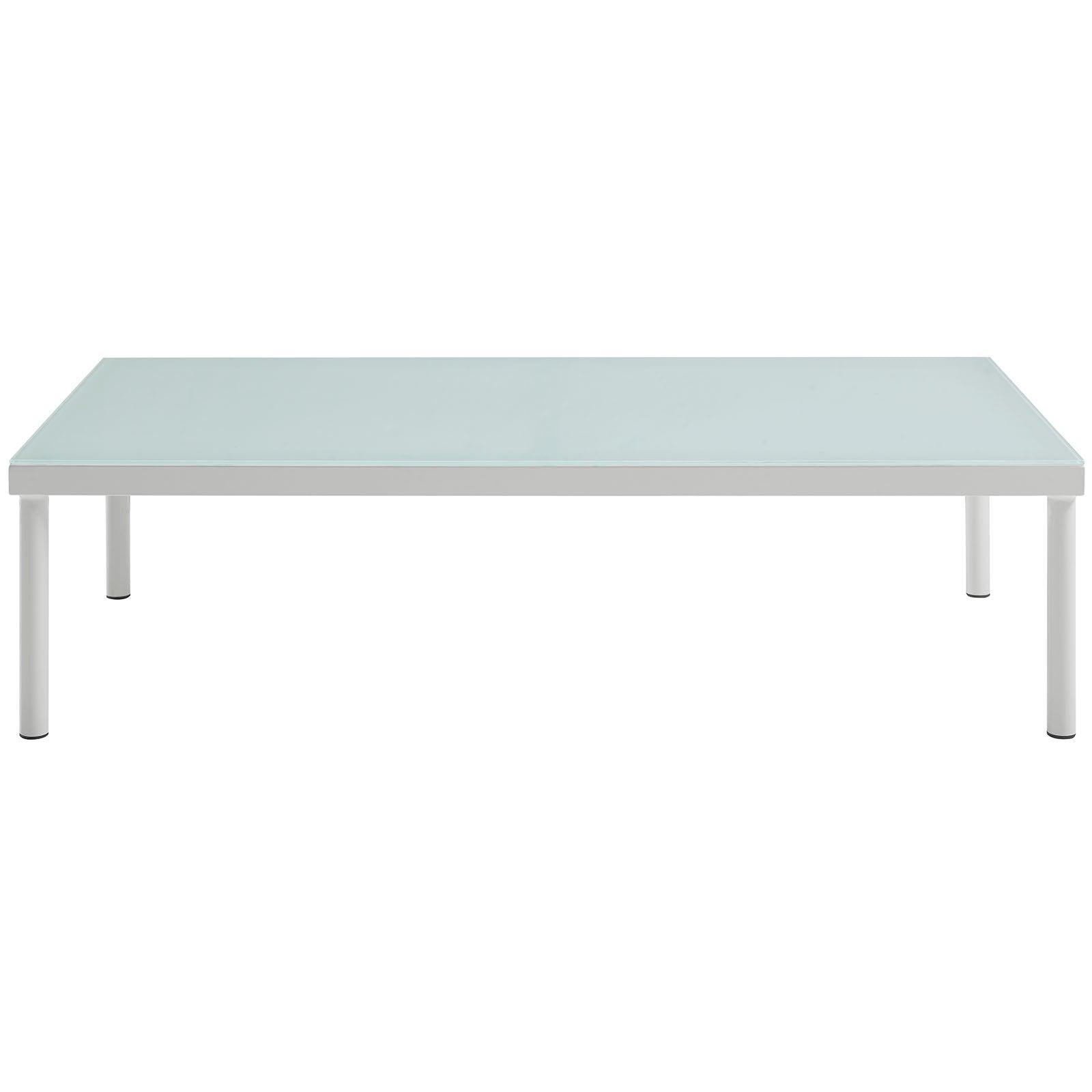 Modway Harmony Outdoor Patio Aluminum Coffee Table FredCo