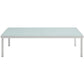 Modway Harmony Outdoor Patio Aluminum Coffee Table FredCo