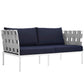 Modway Harmony Outdoor Patio Aluminum Loveseat FredCo