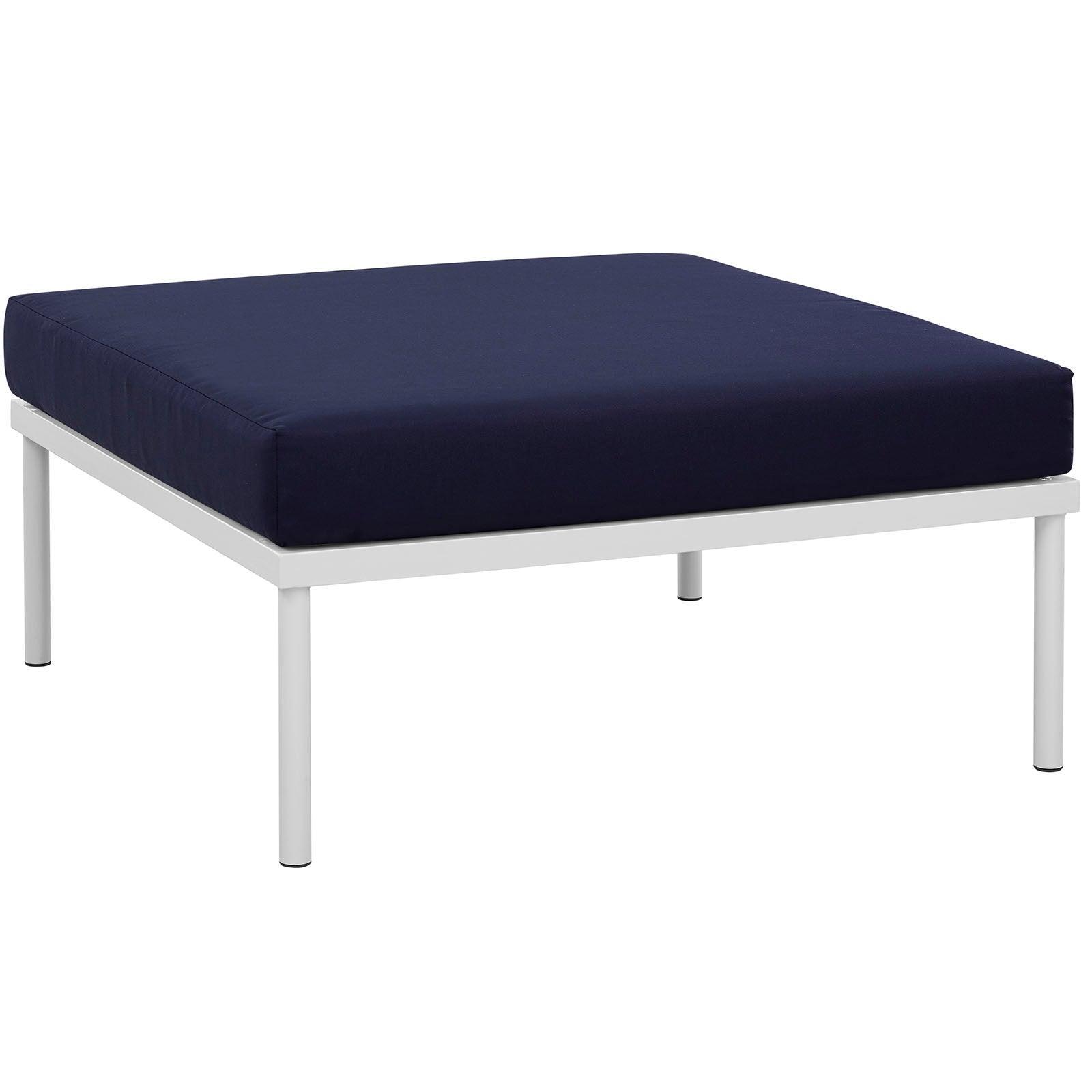 Modway Harmony Outdoor Patio Aluminum Ottoman FredCo