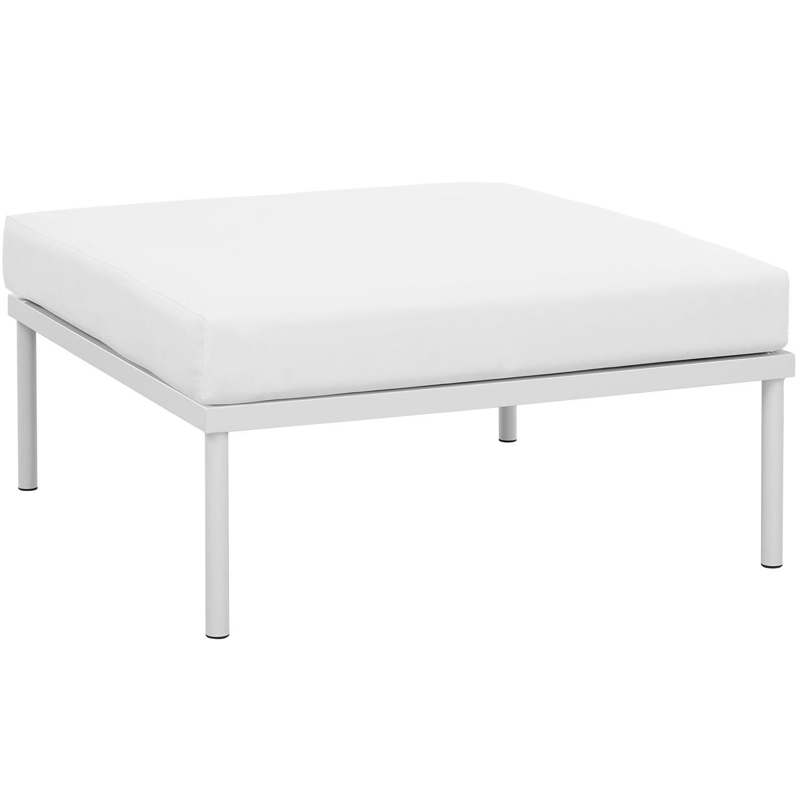 Modway Harmony Outdoor Patio Aluminum Ottoman FredCo
