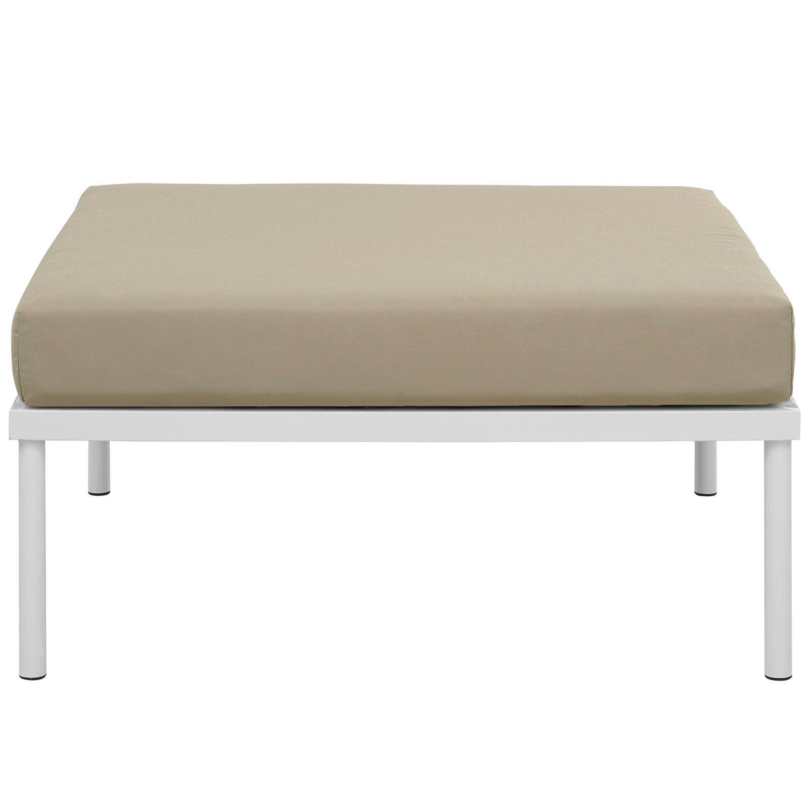 Modway Harmony Outdoor Patio Aluminum Ottoman FredCo