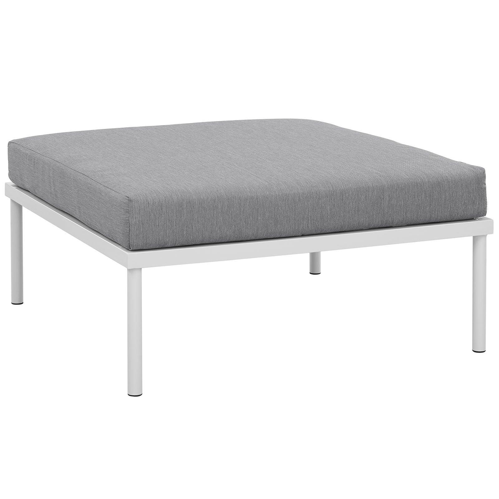 Modway Harmony Outdoor Patio Aluminum Ottoman FredCo