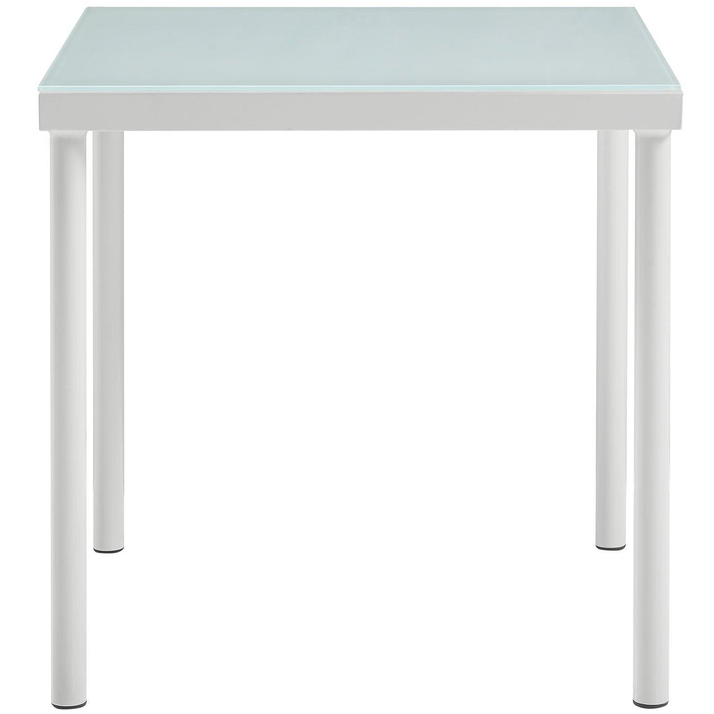 Modway Harmony Outdoor Patio Aluminum Side Table FredCo