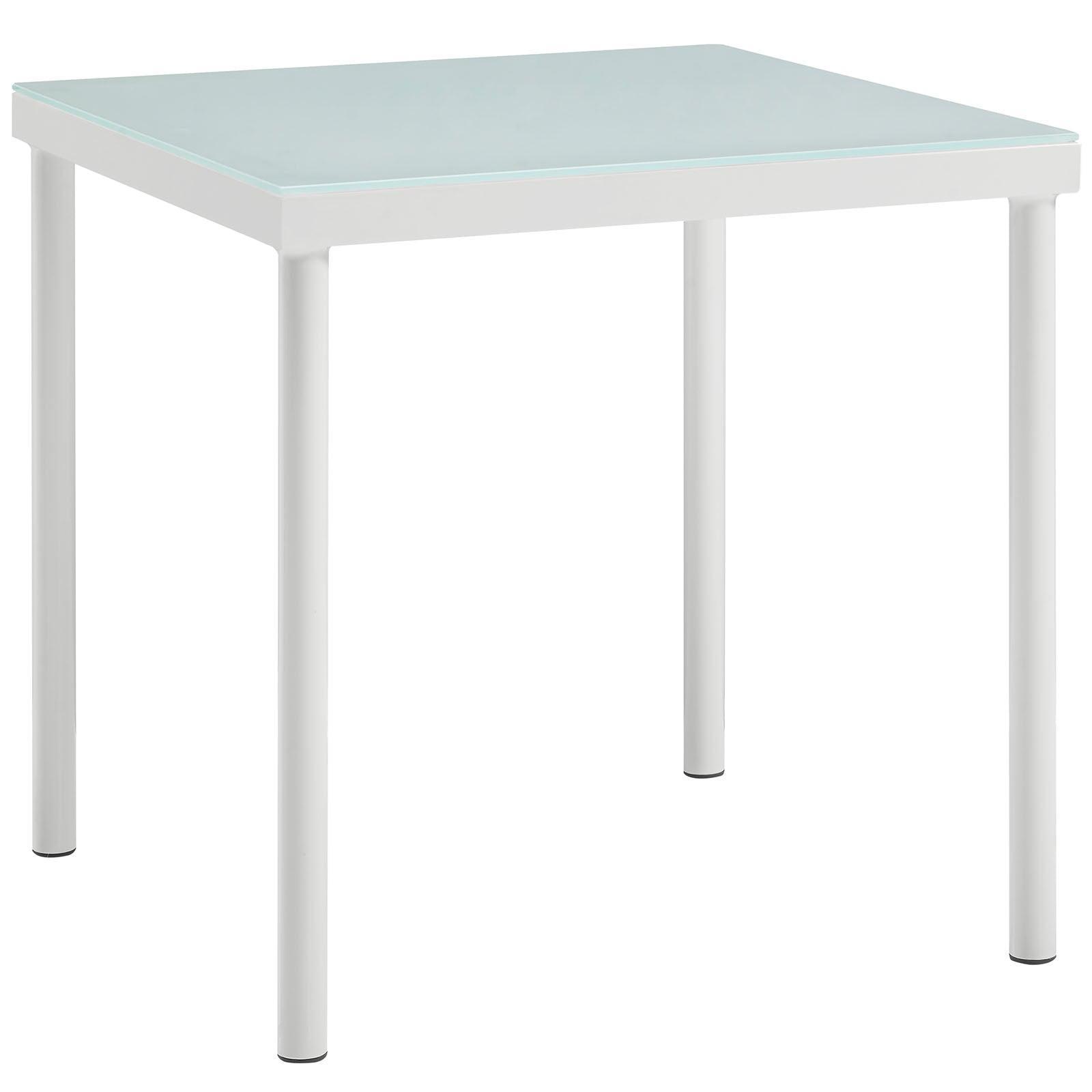 Modway Harmony Outdoor Patio Aluminum Side Table FredCo