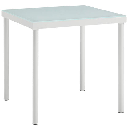 Modway Harmony Outdoor Patio Aluminum Side Table FredCo