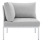 Modway Harmony Sunbrella® Outdoor Patio All Mesh Corner Chair FredCo
